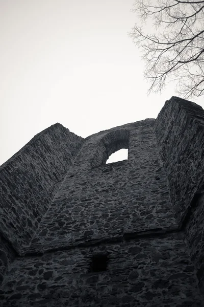 Ancient ruined castle — Stock Photo, Image