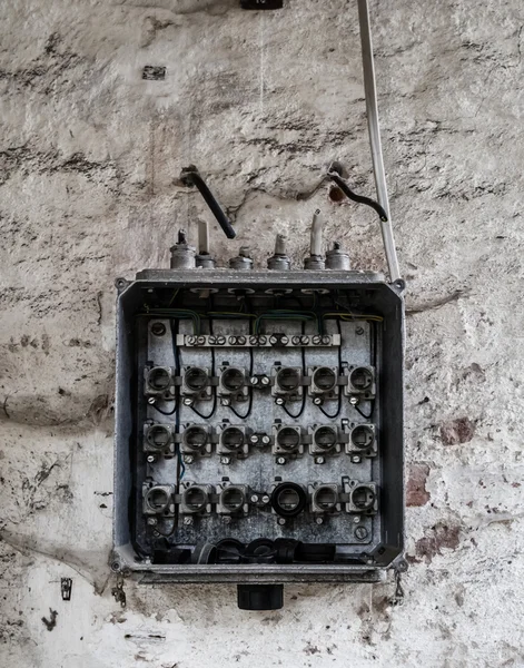 Old fuse box — Stock Photo, Image