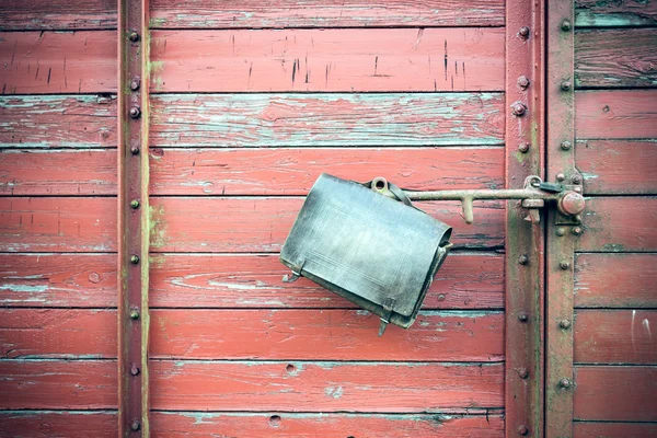 Compartimento de bolsillo de cuero — Foto de Stock