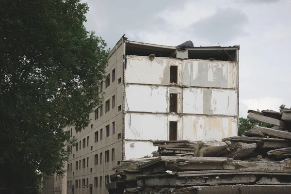 Una Casa Demolida Destruida Este Alemania —  Fotos de Stock