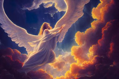 a illustration of a guardian of heaven