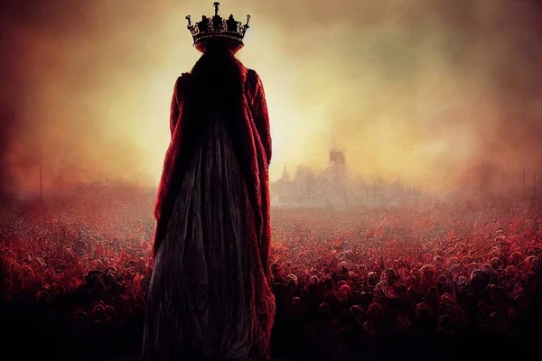 Illustration Queen Dead Long Live King — Photo