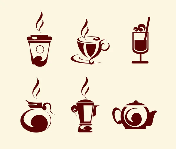 Coffee Set — Stock Vector