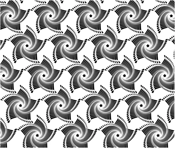 Modèle noir et blanc avec ligne 1 . — Image vectorielle