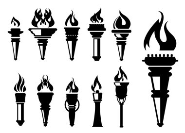 meşale Icons set