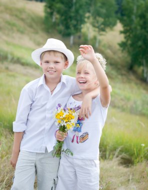 śmiech dzieci lato Park