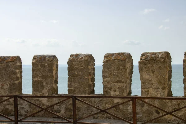Antigua Fortaleza Ciudadela Fortificaciones Torres Militares Muralla Defensiva Seguridad Medieval — Foto de Stock