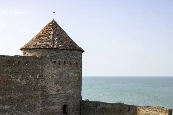 Ancienne Forteresse Citadelle Fortification Des Tours Militaires Mur Défensif Médiéval — Photo