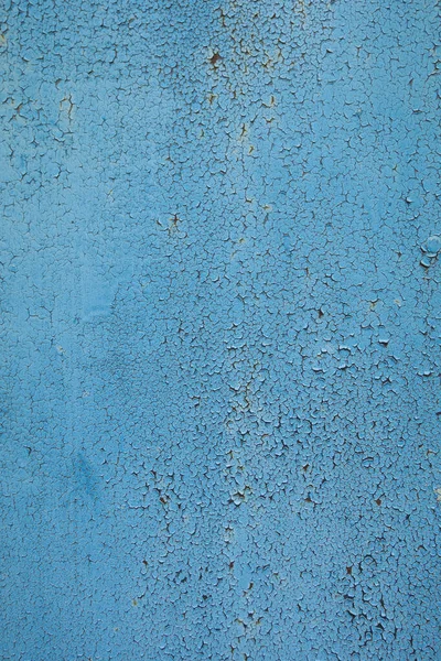 Eine Alte Eiserne Wand Mit Alter Farbe Die Durch Die — Stockfoto
