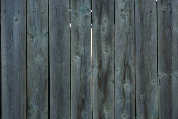 Oud Houten Hek Van Oude Planken Close Kan Gebruikt Worden — Stockfoto