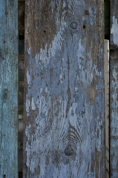 Textura Tablas Viejas Cubiertas Con Pintura Gris Azul Con Tiempo —  Fotos de Stock