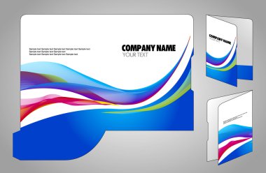 kalıp kesim ile klasör