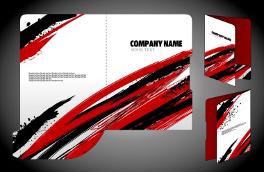 kalıp kesim ile klasör