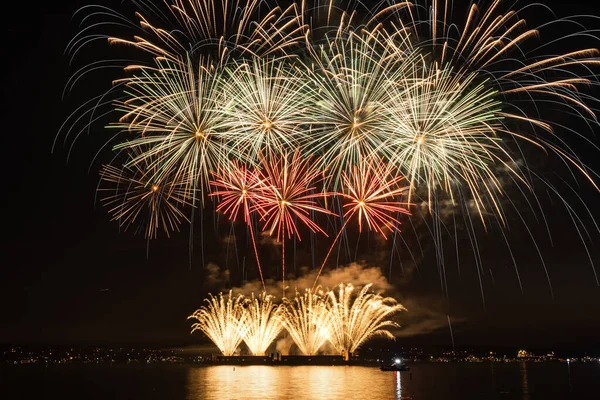 Celebration of light fireworks at the English Bay in Vancouver, Canada