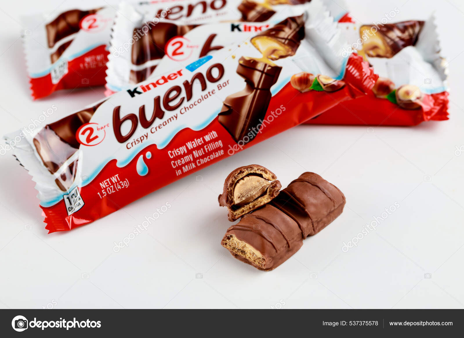 Kinder Bueno Crispy Creamy Chocolate Bars