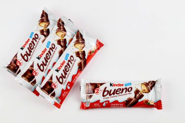 4 Mayıs 2021. - New York. Kinder Bueno kremalı çikolatalarının en iyi manzarası..