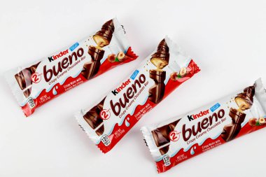 4 Mayıs 2021. - New York. Kinder Bueno kremalı sütlü çikolatalar.