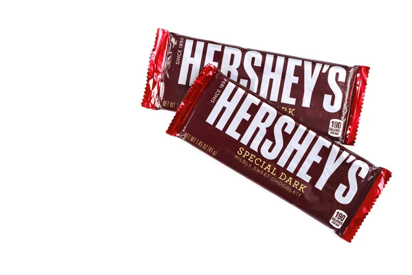 May 2021 New York Company Hersheys Special Dark Chocolate Bar — Stock Photo, Image