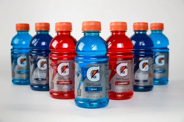 January 2022 New York Usa Cool Sports Drink Formulated Electrolytes — 스톡 사진