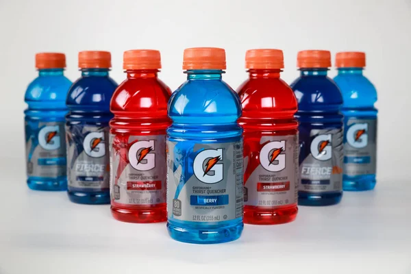 January 2022 New York Usa Cool Sports Drink Formulated Electrolytes — Stock Photo, Image