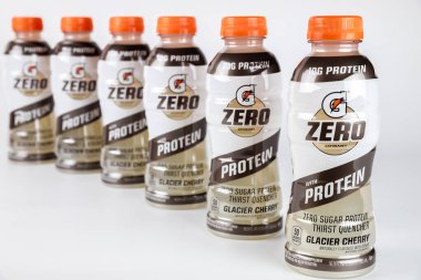 January 8, 2022. New York, USA. A Gatorade zero sports drink with protein has been designed to keep you hydrated.