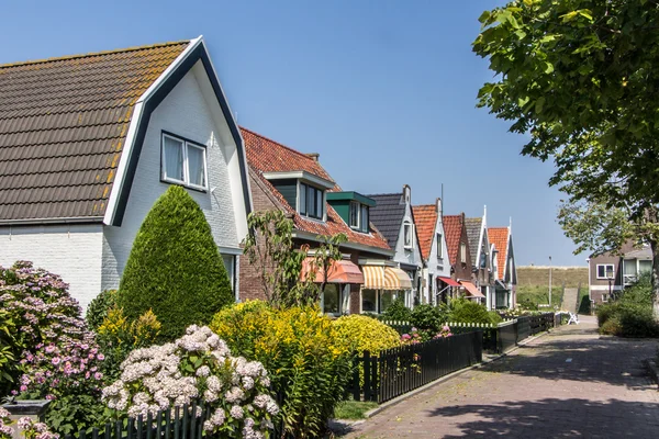 Vieilles maisons historiques néerlandaises — Photo