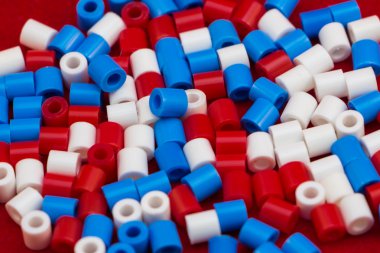 multcolor arka plan küçük halkalar ile