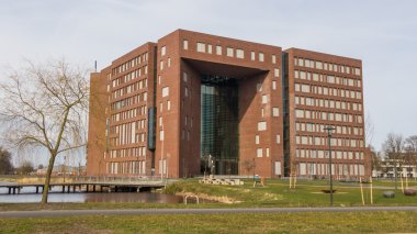 editoryal kullanım içindir. Tarım Üniversitesi kampüsünde bina forum