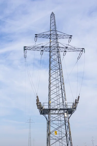 High electricity pole — Stock Photo, Image