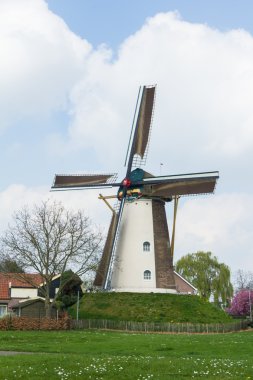 Geleneksel Hollanda yel değirmeni