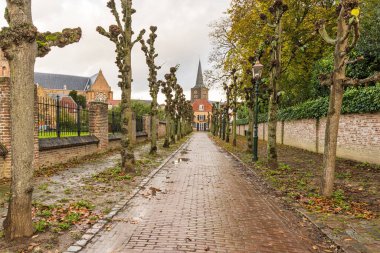 Hollanda 'da Sahne Wijk bij Duurstede