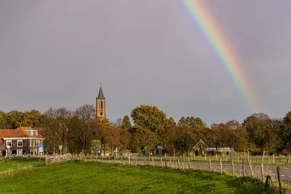 Malerisches Dorf Amerongen in den Niederlanden — Stockfoto