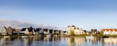 Hollanda, Harderwijk 'te deniz cephesi bölgesi.