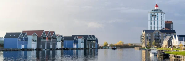 Dzielnica wodna Harderwijk, Holandia — Zdjęcie stockowe