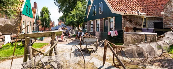 Openluchtmuseum in Enkhuizien, Nederland — Stockfoto