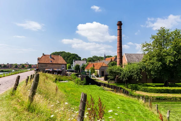 Scenery of Zuiderzee museum in Enkhuizen The Netherlands — Stock Photo, Image