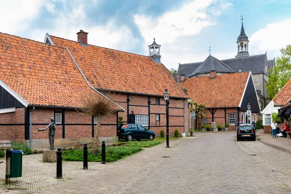 Village traditionnel Ootmarsum Pays-Bas — Photo