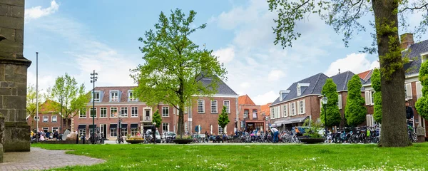 หมู่บ้านดั้งเดิม Ootmarsum ประเทศเนเธอร์แลนด์ — ภาพถ่ายสต็อก