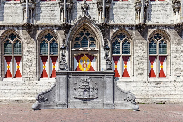 Historické centrum Middelburgu Neteherlands — Stock fotografie