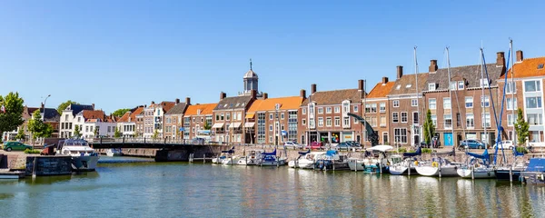Historiska centrum i Middelburg Neteherlands — Stockfoto