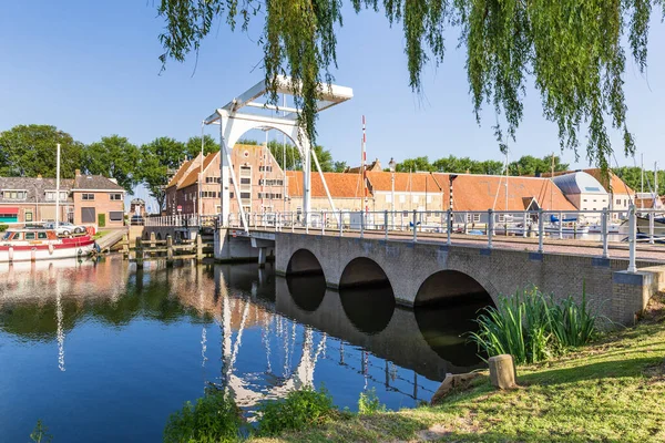 Cityscape fishing village Enhuizen The Netherlands — Stock Photo, Image