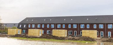 Wageningen 'deki yeni Kortenoord mahallesi Hollanda