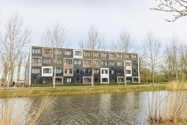 Nuevo barrio Kortenoord en Wageningen Países Bajos — Foto de Stock