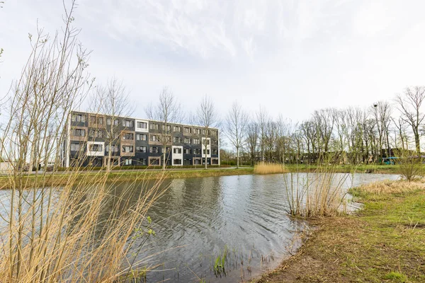 Nieuwe wijk Kortenoord in Wageningen Nederland — Stockfoto