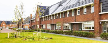 Wageningen 'deki yeni Kortenoord mahallesi Hollanda