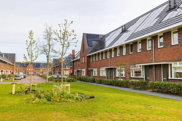 Nuevo barrio Kortenoord en Wageningen Países Bajos — Foto de Stock