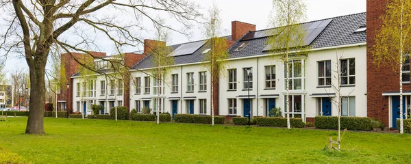 Új környék Kortenoord Wageningenben Hollandia — Stock Fotó