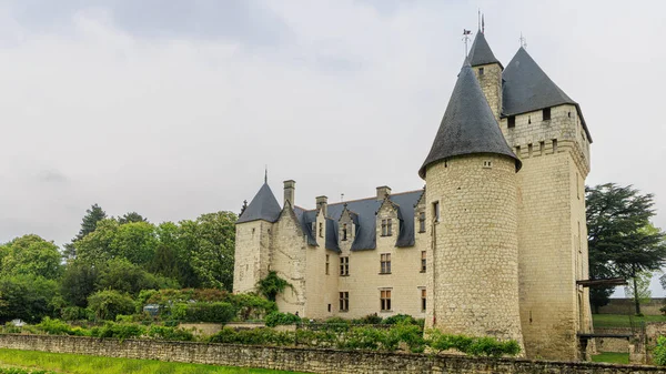 Chateau Rivau in Valle della Loira, Francia — Foto Stock