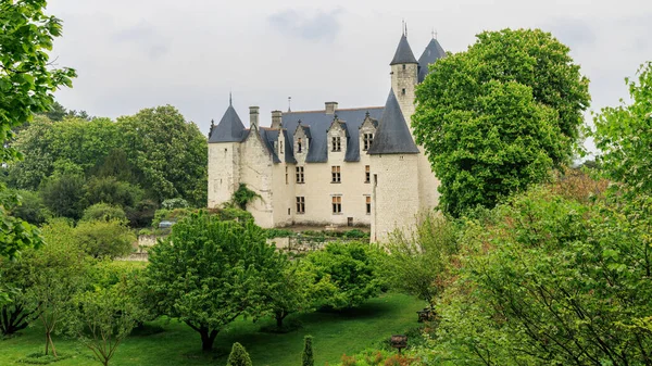 Chateau Rivau en Valle del Loira, Francia — Foto de Stock