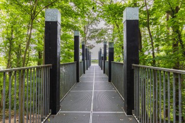 Utrecht 'teki Amerongse Bovenpolder Platformu Hollanda